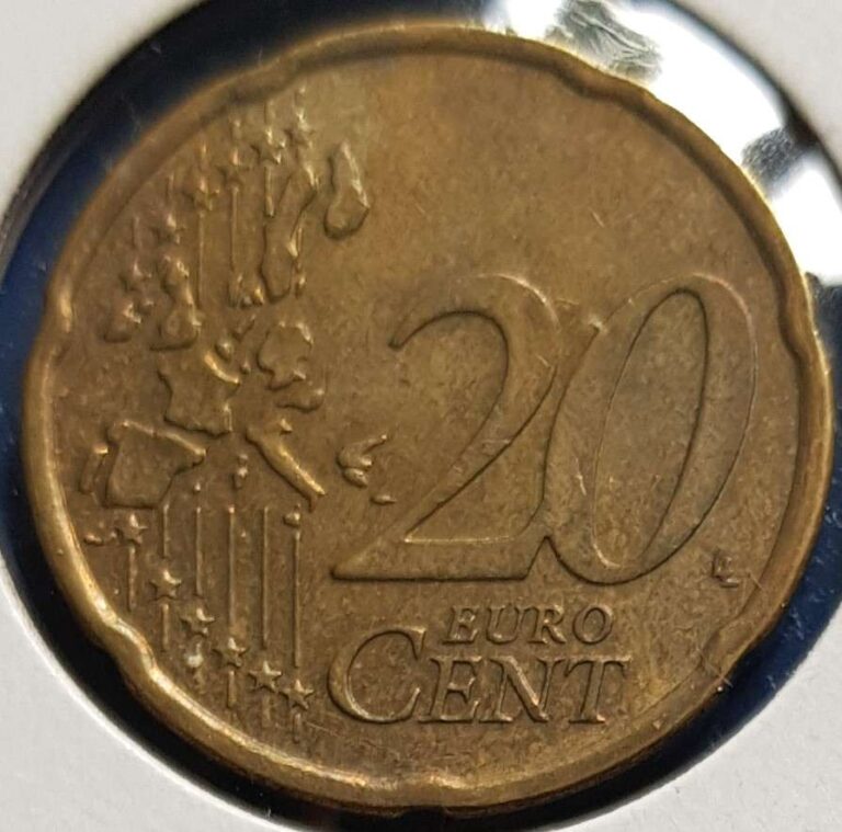 20 centów 2002 D